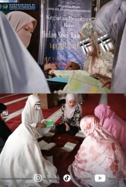 Pesantren Kilat Ramadhan, Lapas Pasir Pengaraian Perkuat Pembinaan Kepribadian Warga Binaan