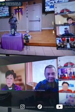 Dalam Pembinaan Kepribadian, Warga Binaan Lapas Pasir Pengaraian Ikuti Ibadah Online Paskah