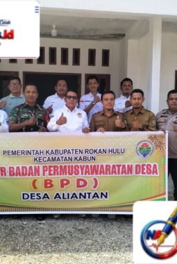 BPD Aliantan Berikan Apresiasi kepada Pemerintah Desa