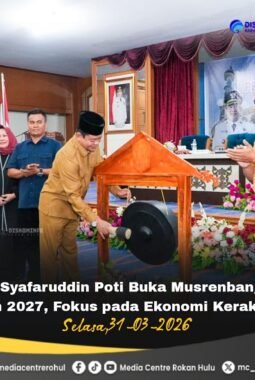 ​Wabup Syafaruddin Poti Buka Musrenbang RKPD Tahun 2027, Fokus pada Ekonomi Kerakyatan