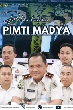 Lapas Pasir Pengaraian Ikuti Pelantikan dan Pengambilan Sumpah Jabatan Pimpinan Tinggi Madya Secara Virtual