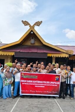 Kapolsek Lima Puluh Dorong Kolaborasi, Forum Sabuk Kamtibmas Dideklarasikan