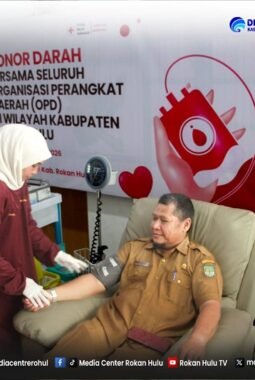 Atasi Krisis Stok Darah, PMI Rokan Hulu Gandeng Seluruh OPD Lewat MOU Strategis