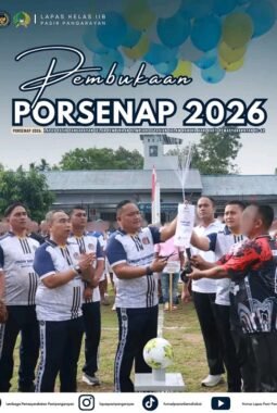 Porsenap 2026, Lapas Pasir Pengaraian Gelar Pembukaan Olimpiade L’Pasian dalam Rangka Hari Bakti Pemasyarakatan ke-62