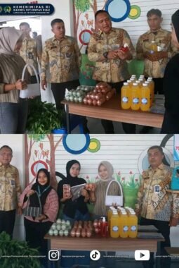 Gerakan Cinta Produk Narapidana, Lapas Pasir Pengaraian Pamerkan Karya Warga Binaan