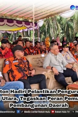 Bupati Anton Hadiri Pelantikan Pengurus PAC PP Tambusai Utara, Tegaskan Peran Pemuda dalam Pembangunan Daerah