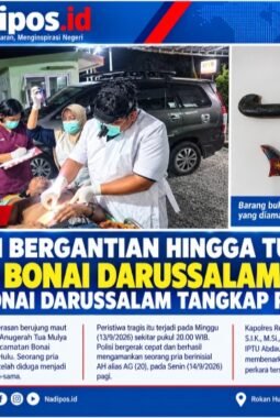 Dipukuli Bergantian hingga Tumbang, Pria di Bonai Darussalam Tewas, Polsek Bonai Darussalam Tangkap Pelaku